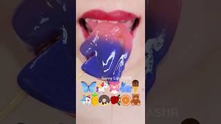 ASMR 젤리 꿀 JELLY Honey EMOJI FOOD 이모지 먹방 eating sounds [upl. by Aik]