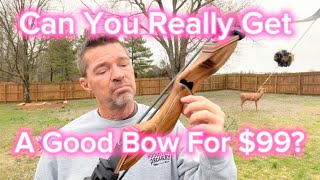 Can You Really Get A Good Bow For 99 Sanlida Eagle X9 58” Takedown Recurve [upl. by Gimble]