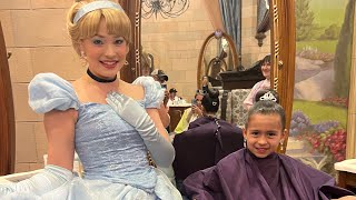 EMMA’s Birthday celebration at the Bibbidi Bobbidi Boutique of Disney’s Magic Kingdom [upl. by Erb]