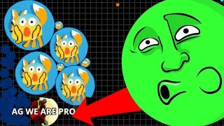 Agario LEGENDARY Stealing Solo Destruction Agario Best Moments [upl. by Tlihcox153]