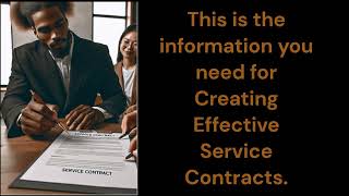 Introduction to Creating Effective Service Contracts [upl. by Talbot]