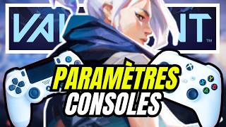 Meilleurs Paramètres Consoles VALORANT Sensi Déplacement Réticule [upl. by Madden597]