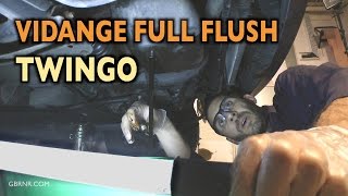 💦 Twingo vidange full flush 😱 [upl. by Filberto]