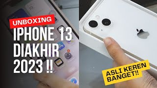 Unboxing Terheboh  My first iPhone❣️ Iphone 13 [upl. by Devinne]