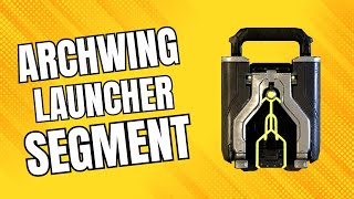 How to get Archwing Launcher Segment in Warframe [upl. by Langan]