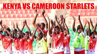 LIVE HARAMBEE STARLETS VS CAMEROON MATCH IN NYAYO STADIUM [upl. by Etteuqal]