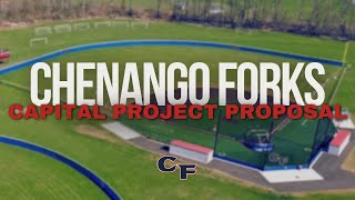 Chenango Forks CSD  New Baseball amp Softball Field Flyover amp Rendering [upl. by Bishop601]