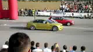 Honda Civic VTi vs BMW M3 E46 [upl. by Yeclehc]