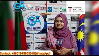 Taylors University Malaysia। Top QS Ranked Private University। Study in Malaysia From Bangladesh [upl. by Annaya929]