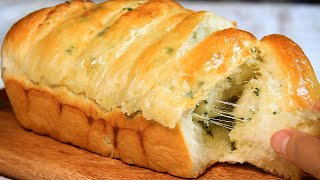 Everyone was surprised after trying it Simple and delicious garlic bread recipe [upl. by Rozamond921]