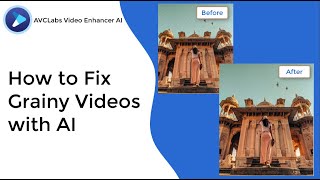 How to Fix NoisyGrainy Videos  Remove Grain with AVCLabs Video Enhancer AI [upl. by Surtimed]