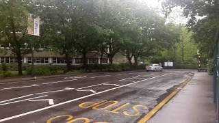 27052014 UEA University of East Anglia  Campus Bus Stop Norwich Norfolk UK [upl. by Imik471]