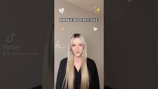 DUET WITH ME  TIKTOK drivers license [upl. by Katzir]