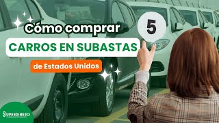 🤑🚘 Conoce cómo COMPRAR CARROS en SUBASTAS de Estados Unidos 🚘🤑 [upl. by Belding]