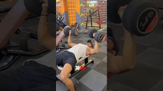 30 kg bench press 🔥😱 shorts ytshorts gymshorts [upl. by Elylrac]