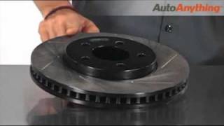 Centric Premium Brake Rotors Review AutoAnything Product Demo [upl. by Deerdre]