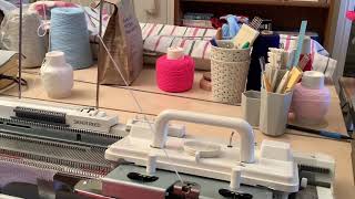 Machine Knitting  Understanding Tension and Gauge [upl. by Ambros]