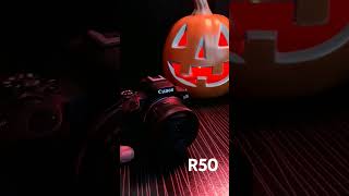 The Perfect Mirrorless Camera Canon R50 Review explained in under 30 seconds 2024  halloween [upl. by Aryl]