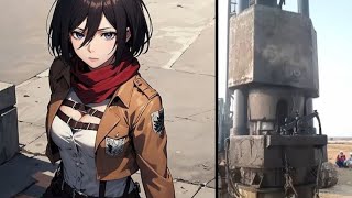 Mikasa Ackerman different anime stile and sad Story to Eren😭😭edit [upl. by Wat]