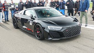 1603HP HPT Audi R8 Twin Turbo 0372KMH Accelerations [upl. by Aciram]