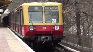 SBahn Berlin  die Linie S3 mit den Zügen Baureihe 485 HD historisch [upl. by Tasiana]