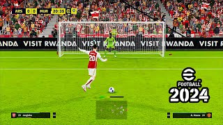 Efootball 2024  Jorginho signature penalty jump [upl. by Hirasuna]