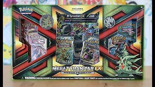 Opening A Mega Tyranitar Premium Collection Box [upl. by Nirro]