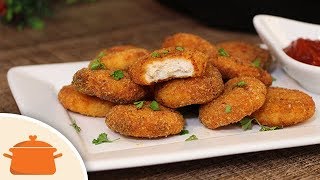 Como Fazer Nuggets Caseiros  Receita Fácil [upl. by Acinoreb]