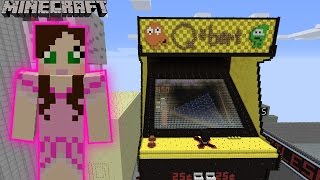 Minecraft Notch Land  QBERT ARCADE MACHINE GAME 13 [upl. by Rennug]