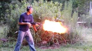 AKS74u Muzzle Flash 545x39mm [upl. by Ahsrat]