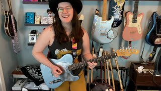 Fender Chrissie Hynde Signature Telecaster Demo and Review [upl. by Kikelia418]