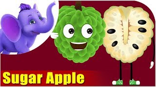 Sugar Apple  Fruit Rhyme [upl. by Daphne83]