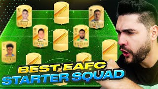 I Built The Best EA FC 24 STARTER SQUADonly 10k [upl. by Elehcin34]