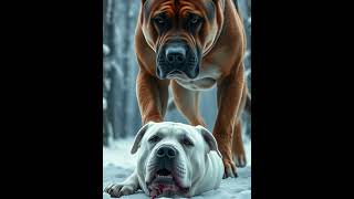 Kangal Shepherd dog vs Dogo Argentino vs Rottweiler Husky German Shepherd doberman Battle [upl. by Alliuqahs]