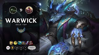 Warwick Top vs Jayce  KR Challenger Patch 147 [upl. by Burtie]