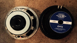 Speaker Comparison Eminence Legend EM12 vs ElectroVoice EVM12L Classic [upl. by Portwin]