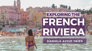 Exploring the French Riviera  Cote dAzur Vlog Nice Eze Monaco Menton St Paul de Vence Cannes [upl. by Saxon]