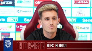 INTERVISTA ALL ATTACCANTE ALEX BLANCO [upl. by Notaes305]