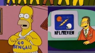 The Simpsons viral Bengals Super Bowl prediction debunked [upl. by Egwin]