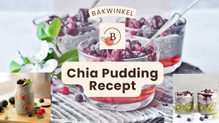 Chiapudding Recept Gezonde Chia Pudding Maken [upl. by Wit]