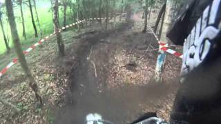 enduro Dour Crampons Verts 19052013 KTM 125 exc GoPro spéciale [upl. by Avik]