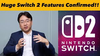 Nintendo’s President CONFIRMS Backwards Compatibility amp More For Switch 2 [upl. by Adlare]