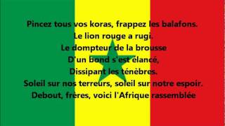 Hymne national du Sénégal [upl. by Remot]