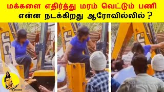 ஆரோவில் ISSUE  Demolition of TREES amp Buildings  Explained  தமிழ் [upl. by Nifares]