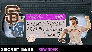 Madison Bumgarners epic World Series finish deserves a deep rewind  2014 GiantsRoyals Game 7 [upl. by Atteinotna192]