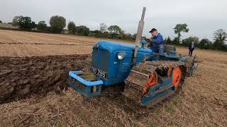 1955 Fordson County Major E1A 36 Litre 4Cyl Diesel Crawler Tractor 25  40 52 HP [upl. by Essiralc]