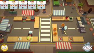 Overcooked Level 12 2 Player Coop 3 Stars [upl. by Ardyaf]