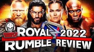 WWE Royal Rumble 2022 Review  ONE OF THE WORST ROYAL RUMBLE MATCHES EVER RONDA ROUSEY RETURNS [upl. by Ailen]