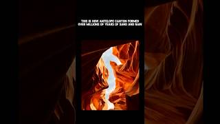 Nature’s Art The Creation of Antelope Canyon  Kota Champs shorts science physics experiment [upl. by Mikiso]