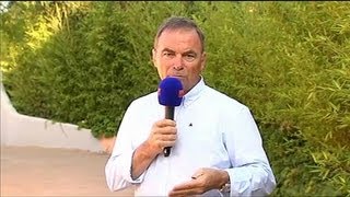 Dopage Bernard Hinault quitte un duplex fâché  2806 [upl. by Llemar]